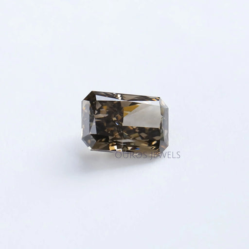 1.65 Carat Olive Radiant Cut Lab  Grown Diamond