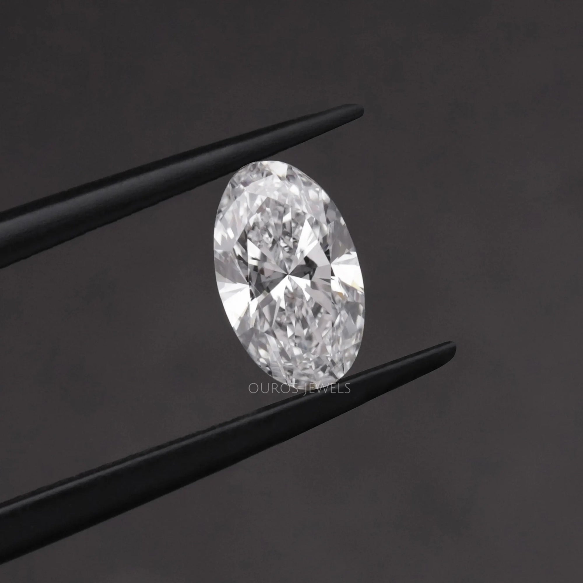 1.00 Carat Long Oval Lab Grown Diamond