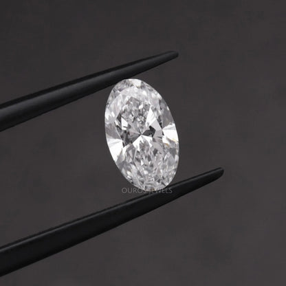 1.00 Carat Long Oval Lab Grown Diamond