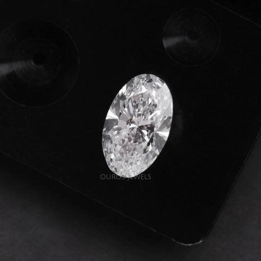 [Brilliant Long Oval Cut Lab Diamond]-[Ouros Jewels]