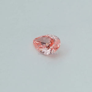 0.33 Carat Each Pink Pear Loose Diamond