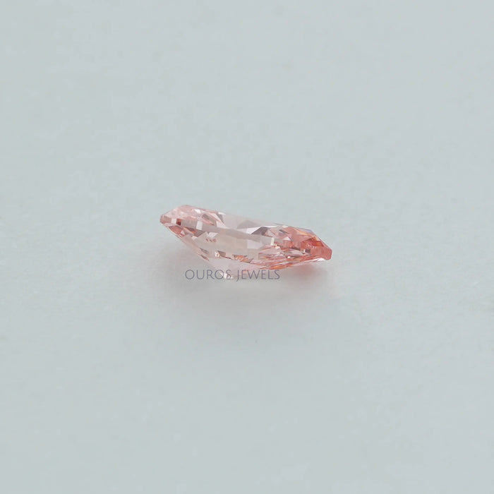 Pink Pear Cut Lab Grown Diamond