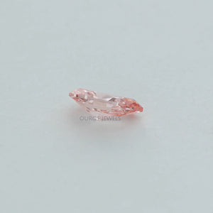 0.42 Carat Each Pink Pear Lab Grown Diamond