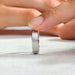 Attractive diamond wedding band for men