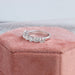 Old European Round Diamond  Eternity Wedding Band