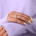 semi mount baguette diamond engagement ring 