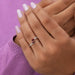 Stunning two stone diamond anniversary band for your wife