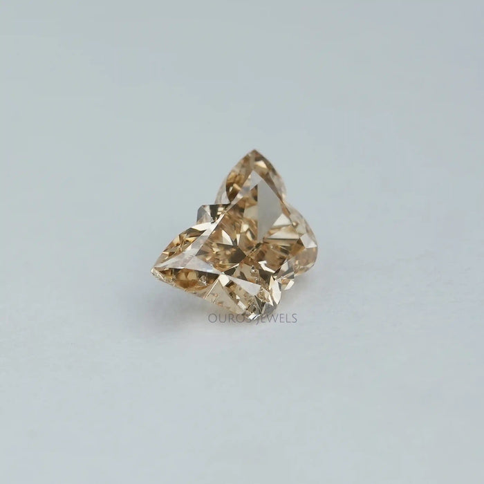 Fancy Yellow Butterfly Shaped Lab Diamond